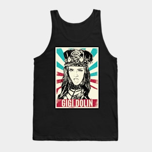 Vintage Gigi Dolin Wrestling Tank Top